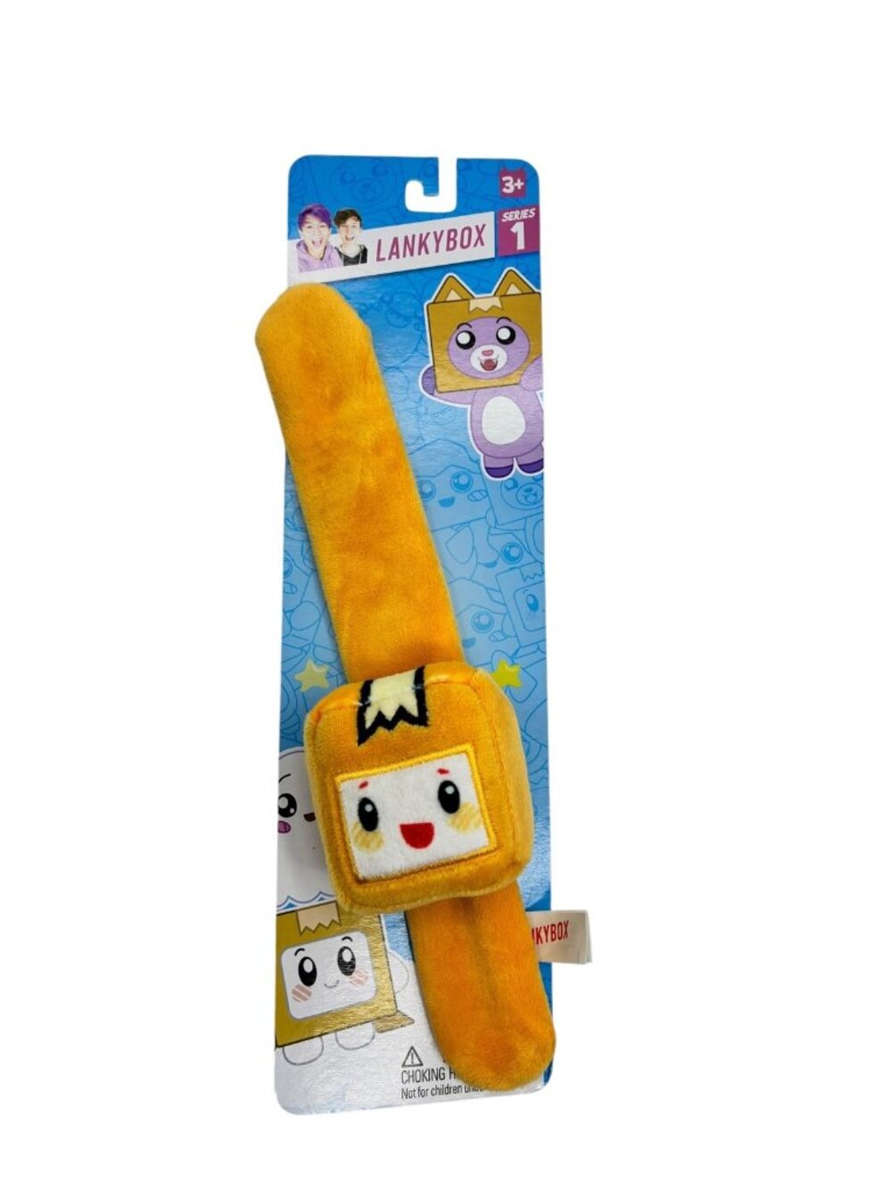 LankyBox Boxy Slap Bracelet Plush Series 1 Collectible Wristband Bonkers Toy Co